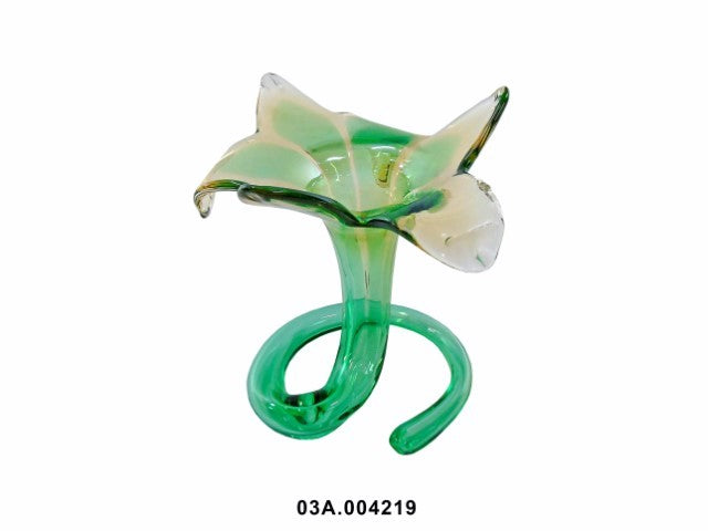 VIDRO T.MURANO - GLASS FLOWER 20CM