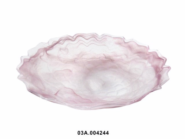 VIDRO T.MURANO - CENTRO "PIGNA" ROSA 40CM