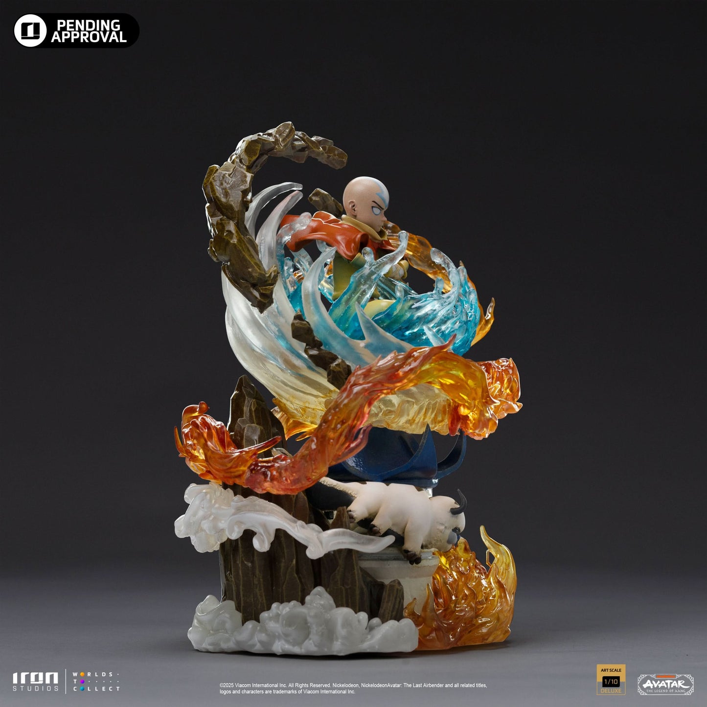 Pre-Order - Statue Aang - Avatar: The Last Airbender - Deluxe Art Scale 1/10 - Iron Studios