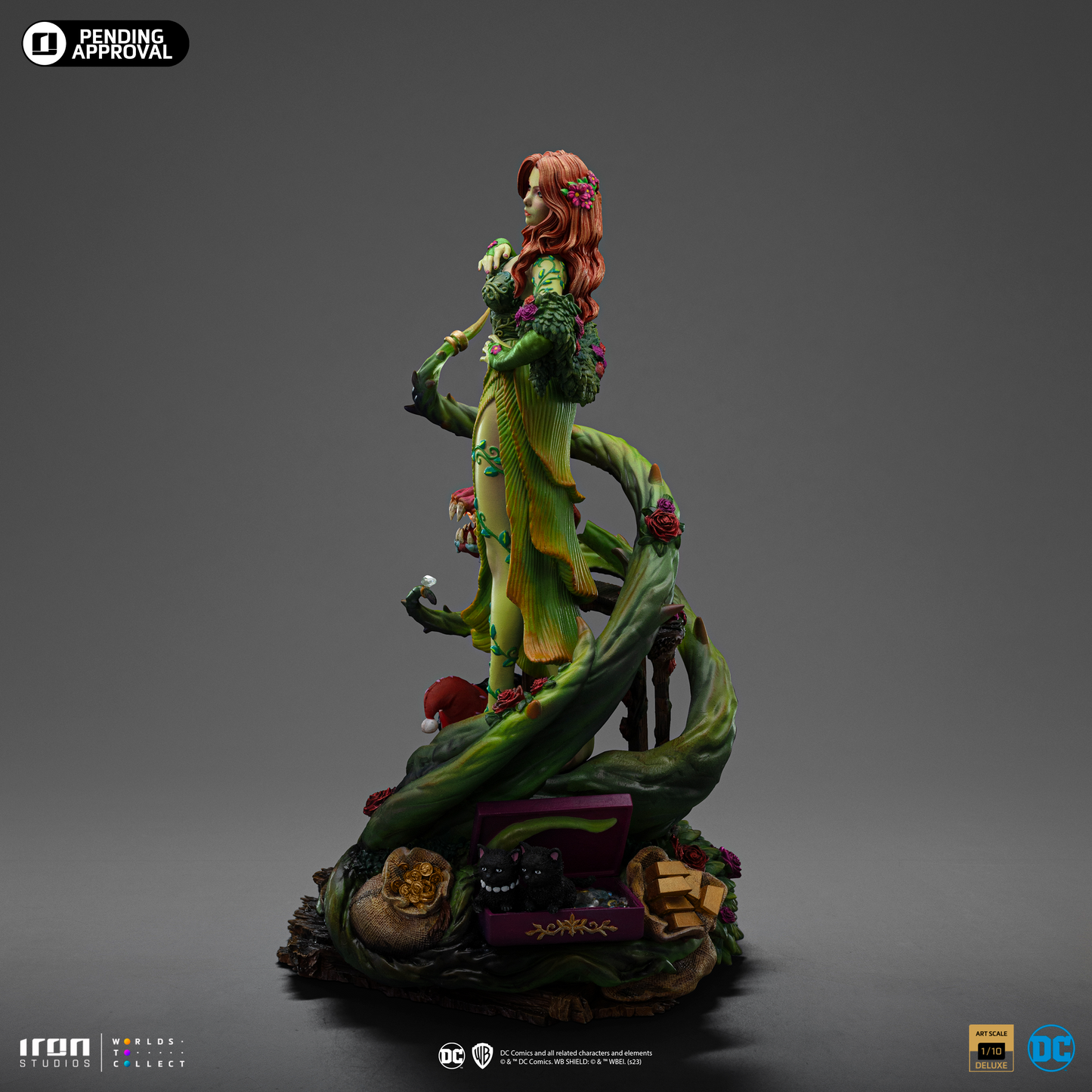 Poison Ivy Deluxe - Gotham City Sirens - Art Scale 1/10 - Iron Studios