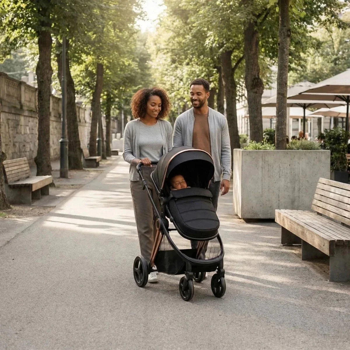 Red Kite Push Me Pace i-Size 2-in-1 Neo Travel System - Amber