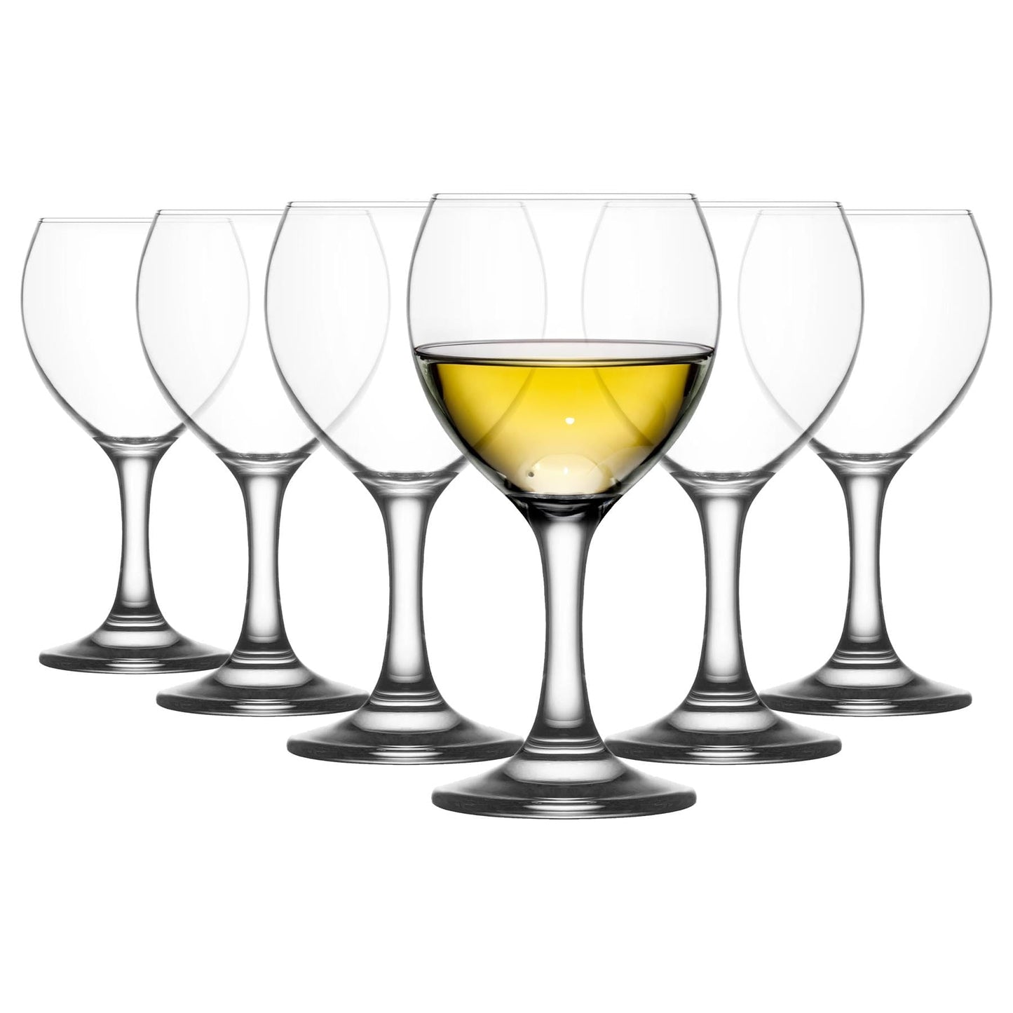 210ml Misket White Wine Glasses - Pack of Six