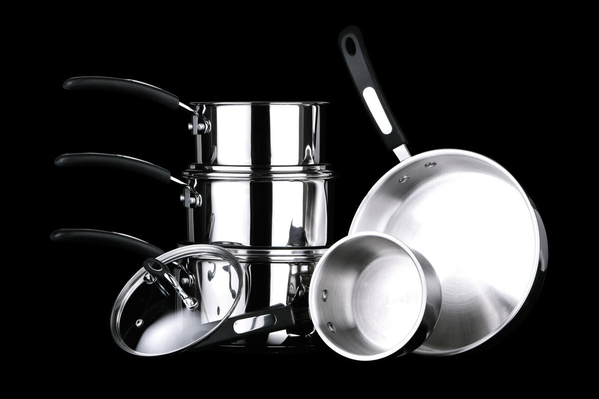 Tenzo 5 Piece Stainless Steel Cookware Set
