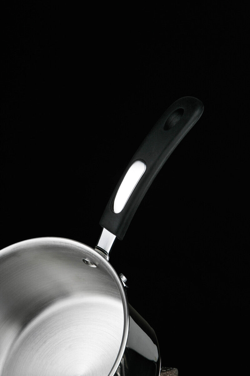 22 Cm Stainless Steel Chip Pan with Glass Lid and Wire Basket | Tenzo