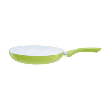26cm Lime Green Frying Pan with Ceramic Coating | Ecocook