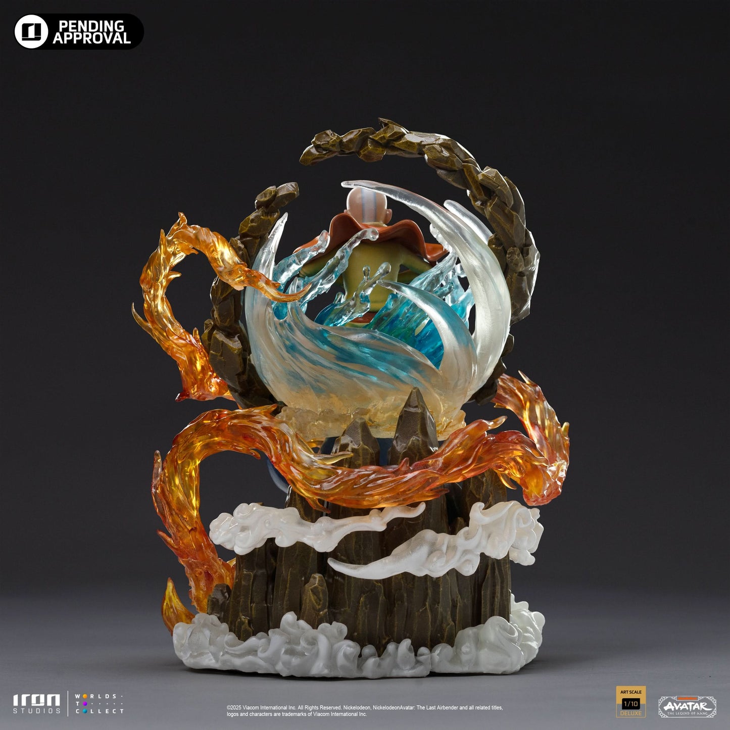 Pre-Order - Statue Aang - Avatar: The Last Airbender - Deluxe Art Scale 1/10 - Iron Studios