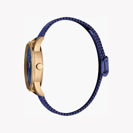 Esprit Men's Blue Stainless Steel Watch, Blue Dial | Es1g046m0085