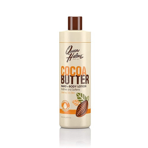 Queen Helene Cocoa Butter Hand Body Lotion Deeply Moisturising & Nourishing for Dry Skin 454g / 16.01 oz
