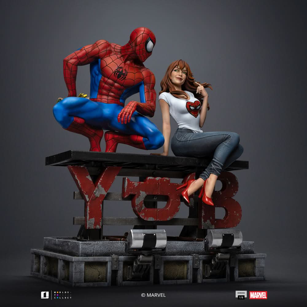 Pre-Order - Statue Spider-Man and Mary Jane - Marvel Comics - Diorama 1/6 - Iron Studios