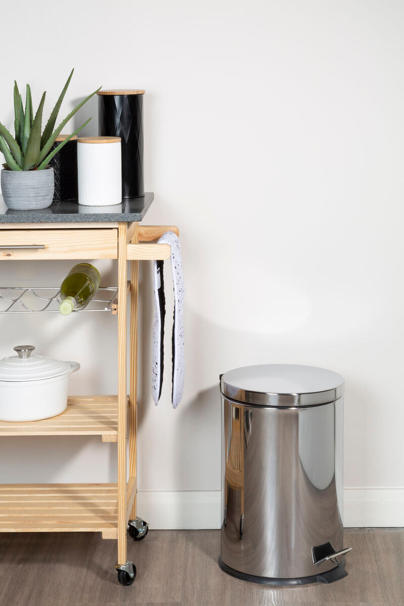 Stainless Steel 20 Litre Pedal Bin | Parker