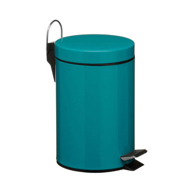 3 Litre Turquoise Pedal Bin | Parker