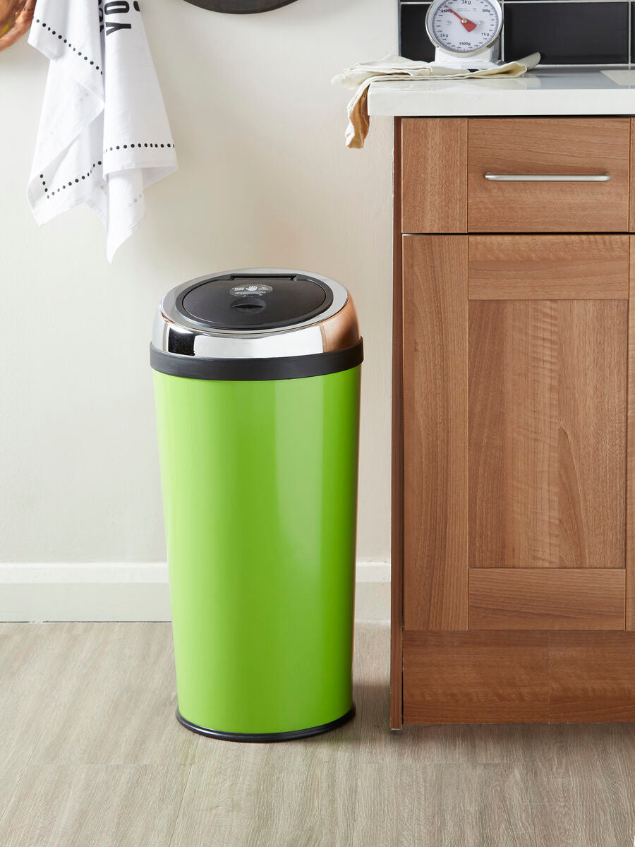 Miller Lime Green 30 Litre Press Top Bin