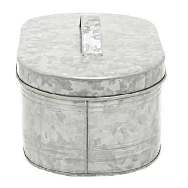 Galvanised Steel Bread Bin | Drummond