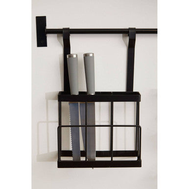 Sorello Matt Black Hanging Storage Rack