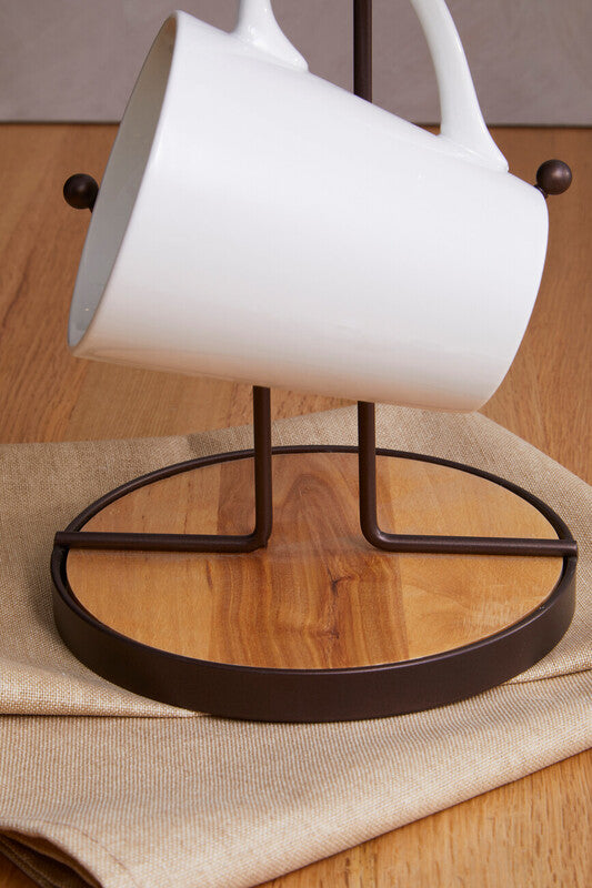 Bronze Powder Coated 6 Mug Tree | Vertex