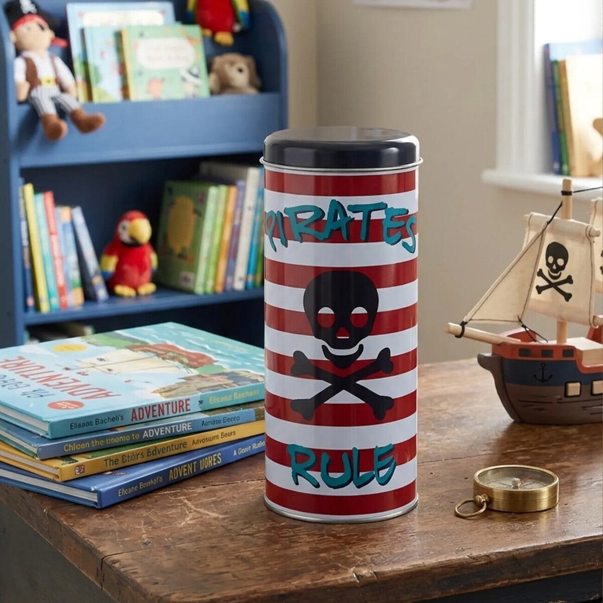 Round Storage Canister | Pirate