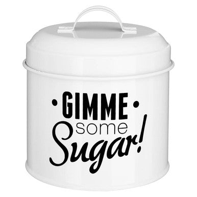 Pun And Games Set Of 3 Round Canisters