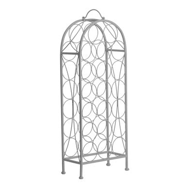 Cafe Cassis Grey 20 Bottles Wine Rack