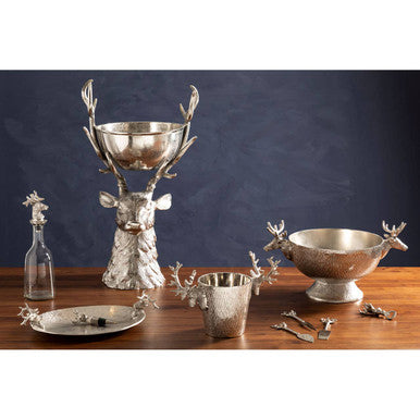 Nickel Stag Bottle Stopper