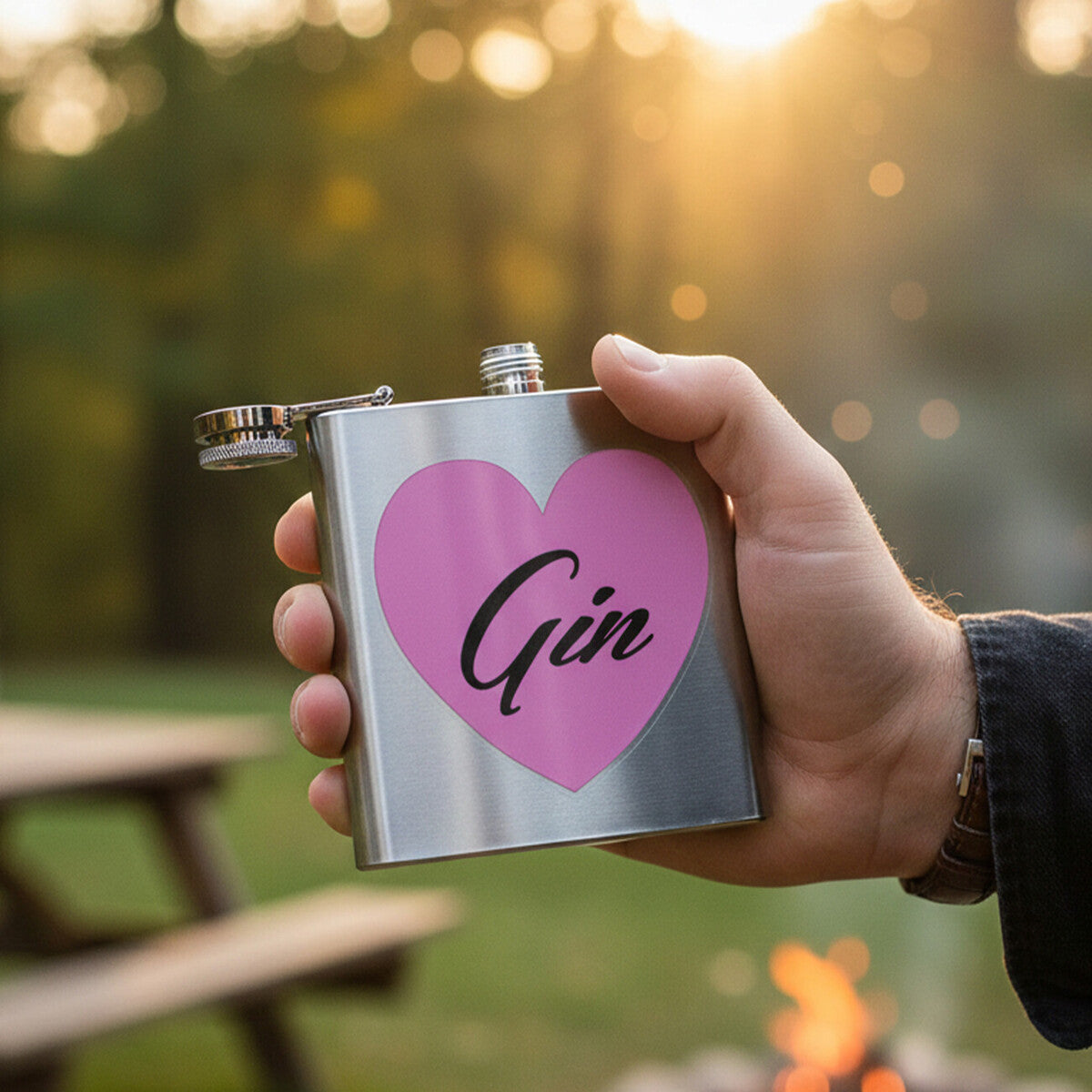 Auden Gin Hip Flask