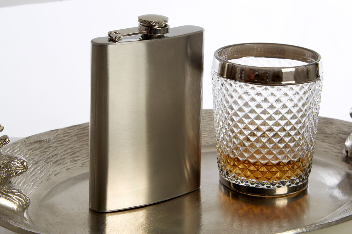 Stainless Steel 8Oz Hip Flask | Auden