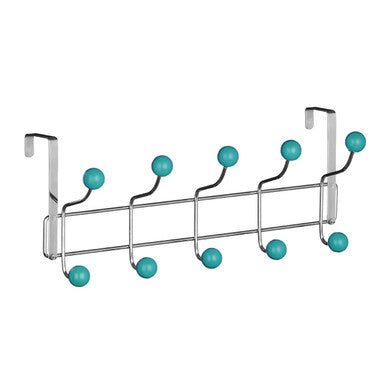 Ten Hook Over Door Turquoise Balls Hanger | Jaxen