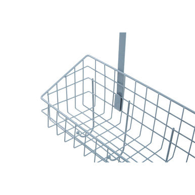 Over the Door Grey Finish Hanger Shelf | Kirby