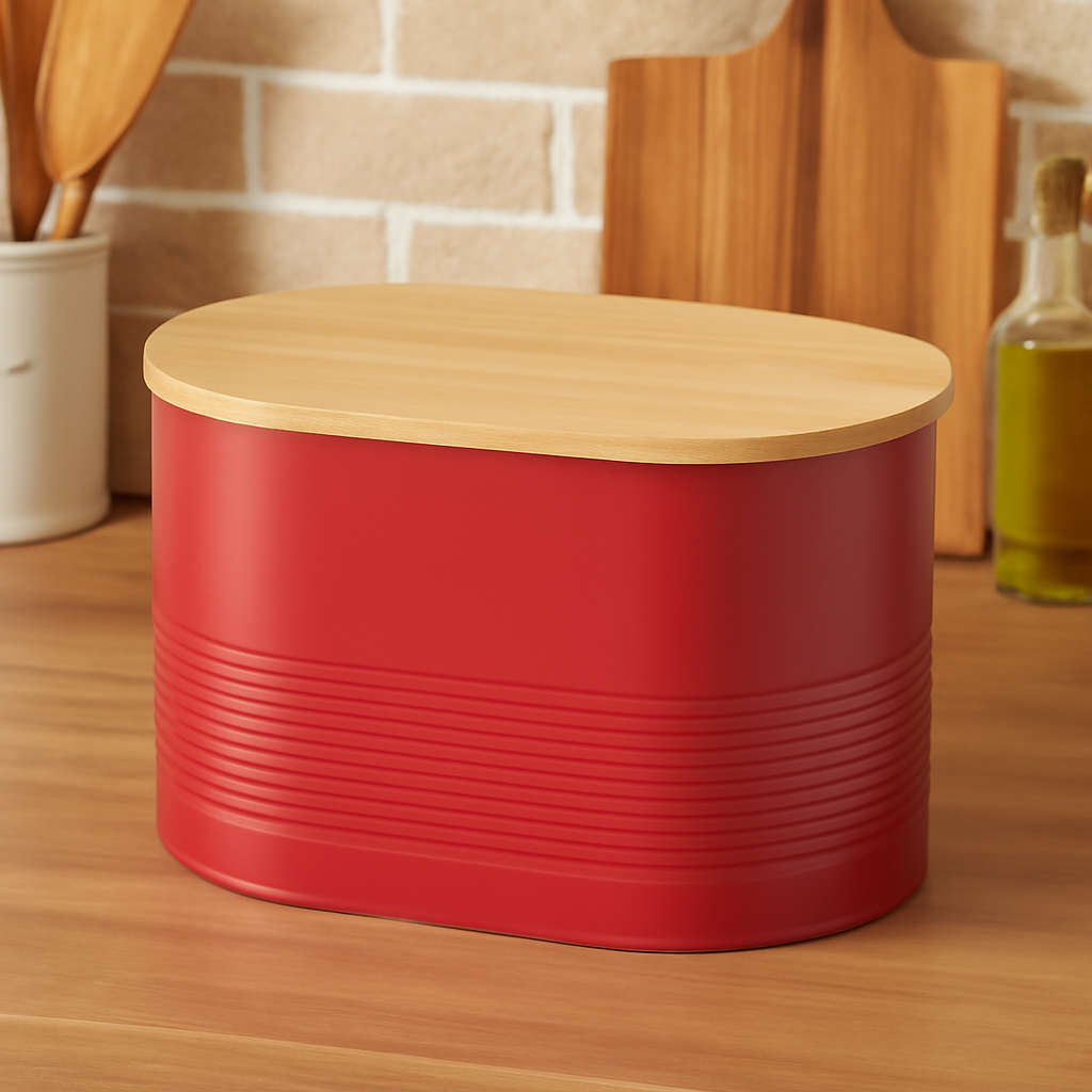 Red Bread Bin | Alton