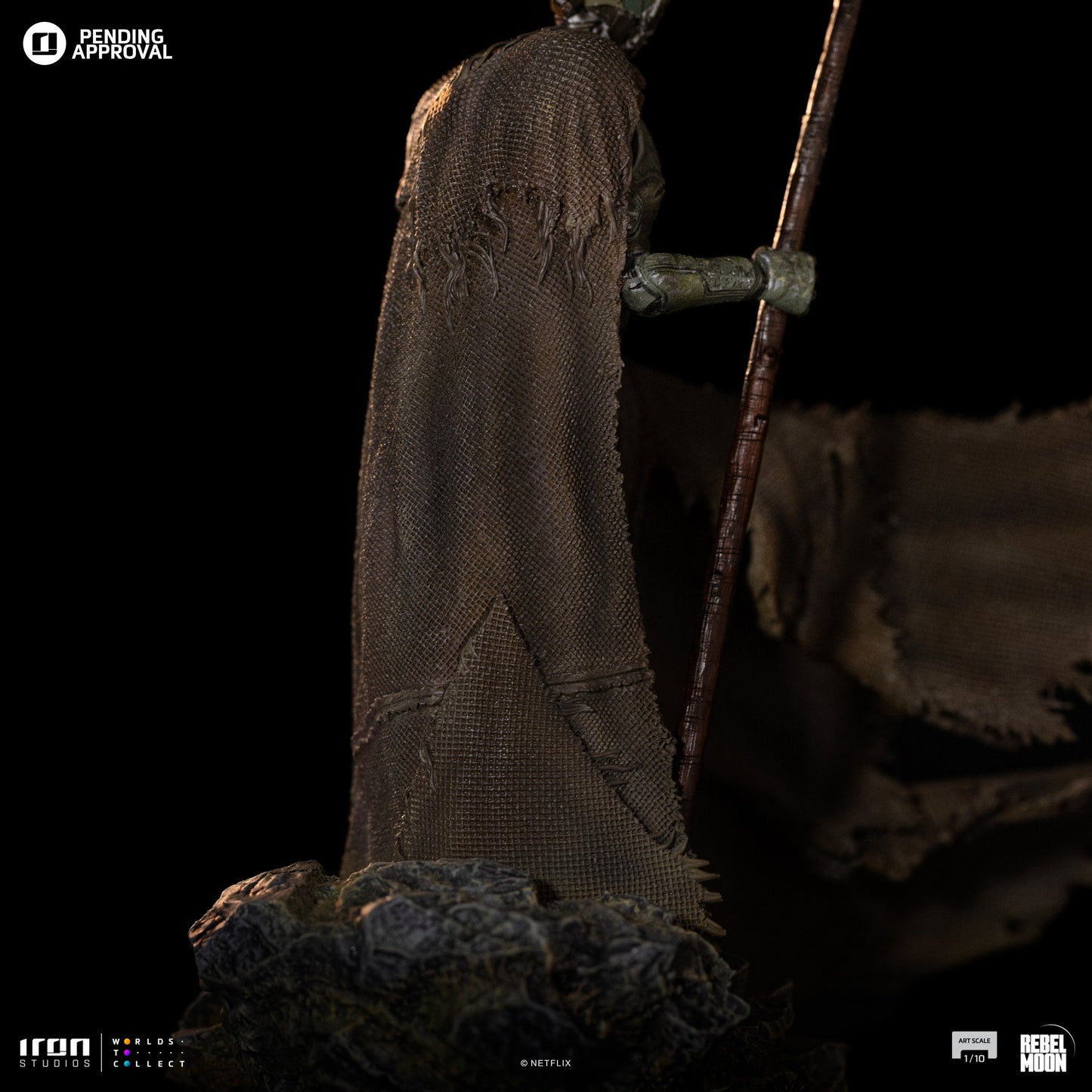 Statue Jimmy - Rebel Moon - Art Scale 1/10 - Iron Studios