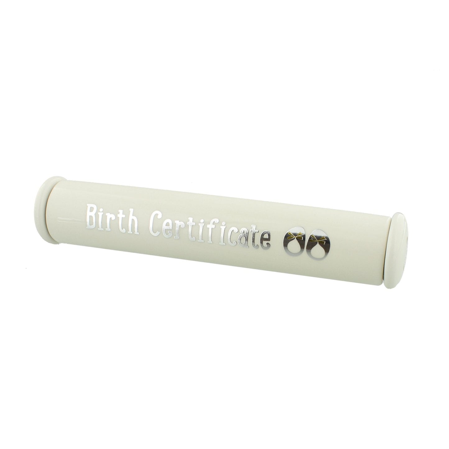 Birth Certificate Holder Ceramic with gift box