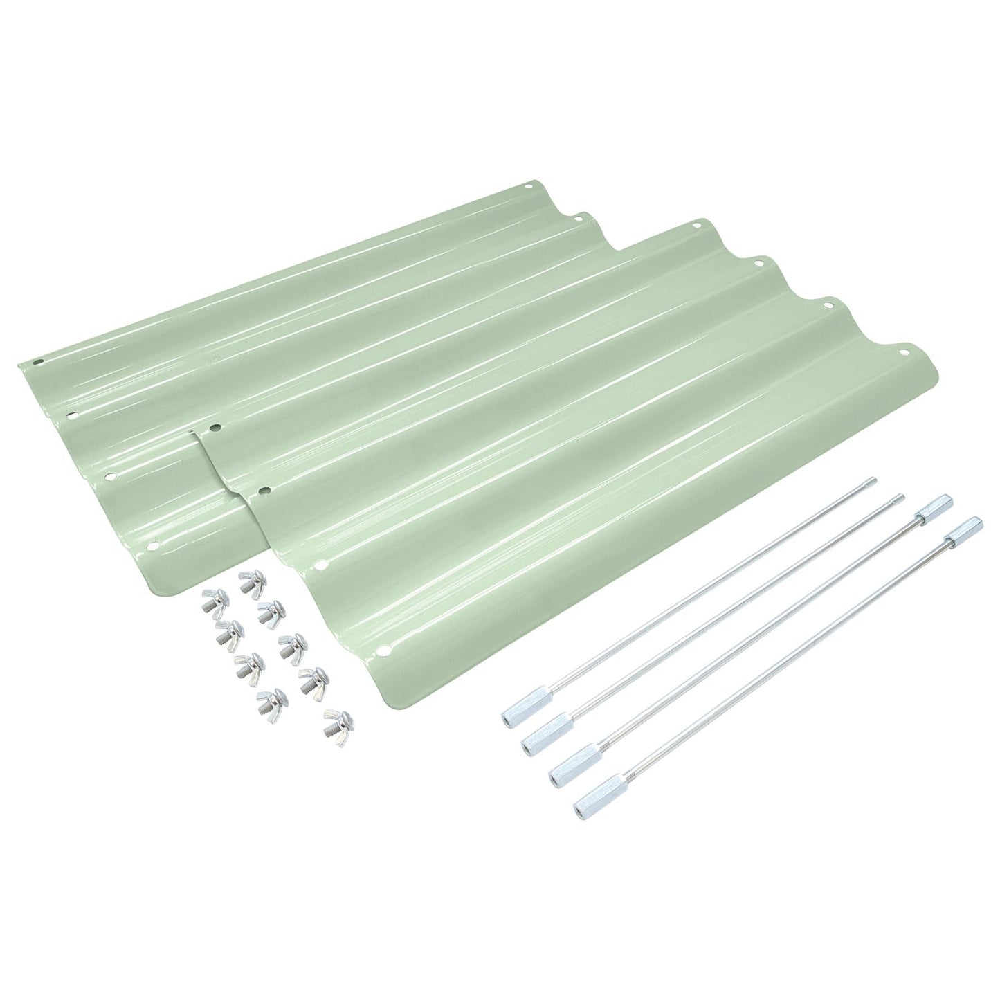 Galvanised Steel Raised Garden Bed Extension Set - 50cm