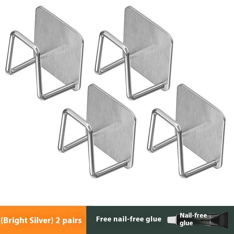 Kitchen Rack Punch-free Wall Hanging Pot Storage Rack