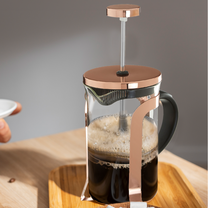 Akeala Rose Gold Cafetiere 350 Ml