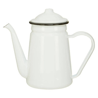 White Coffee Pot | Hygge