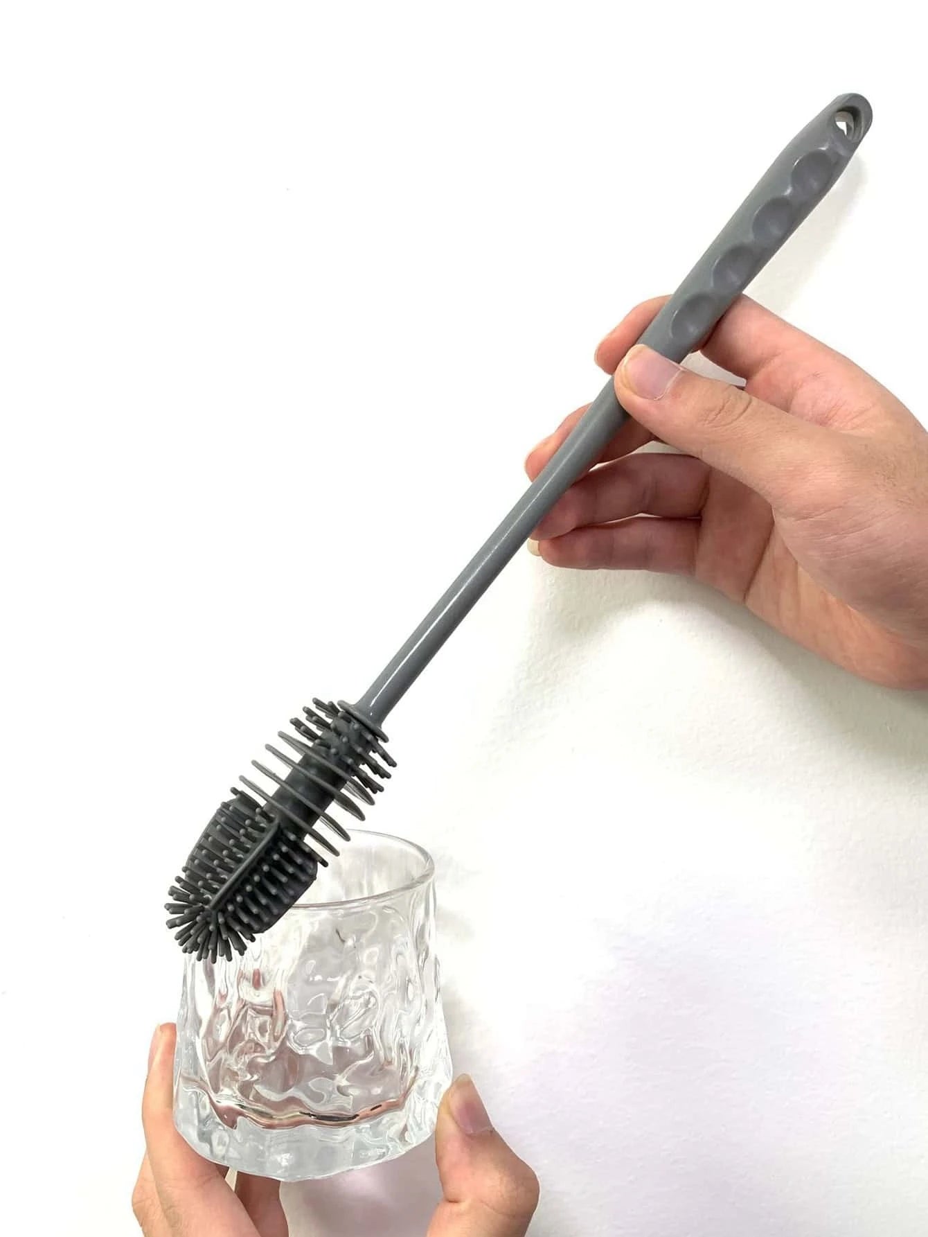 360 Degree Cleaning Power: 1Pc Silicone Cup Brush for Effortless Tea Stain Removal