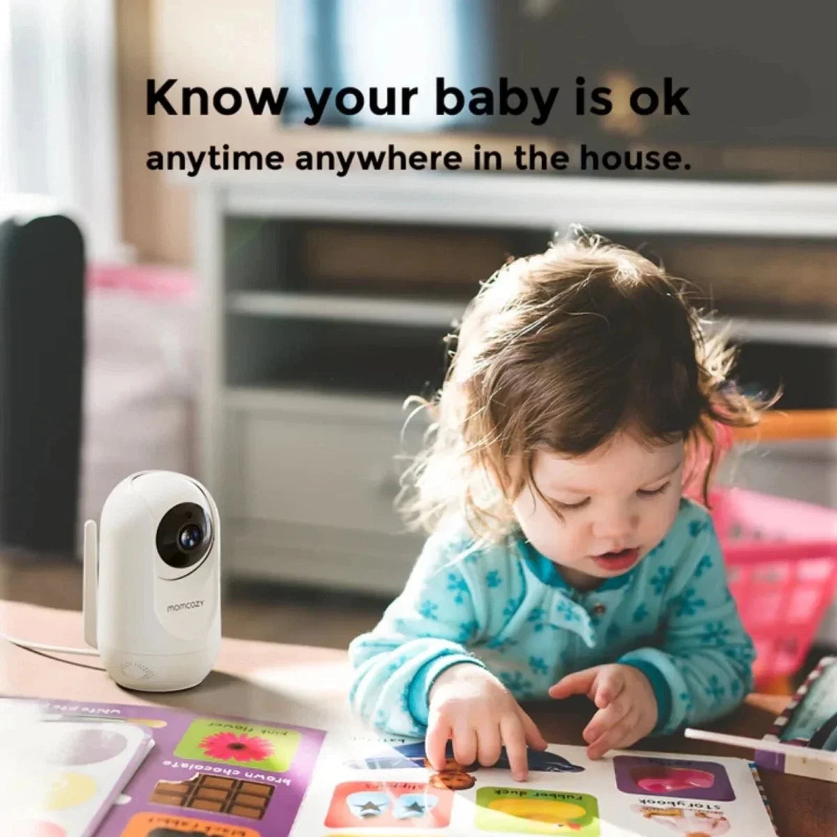 Momcozy BM01 5" Baby Monitor & Camera