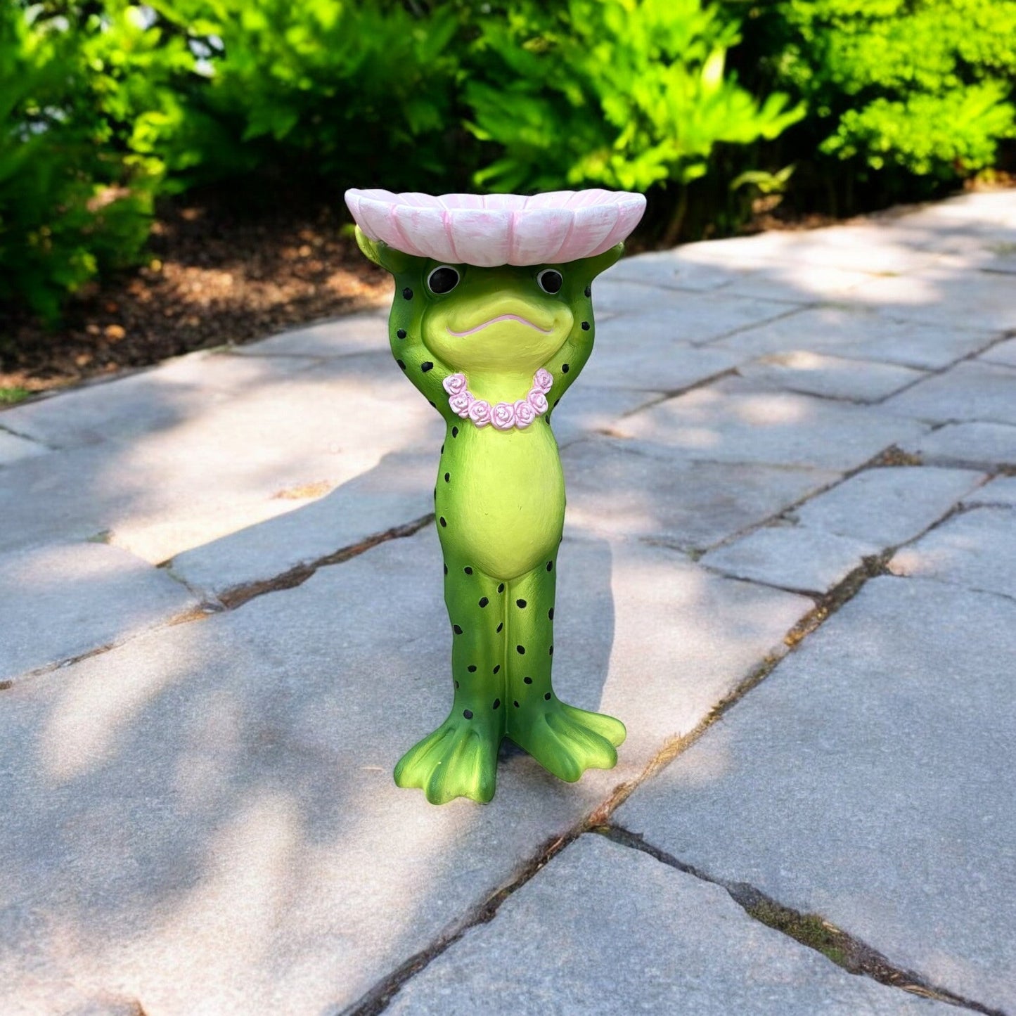 61CM FROG STATUE