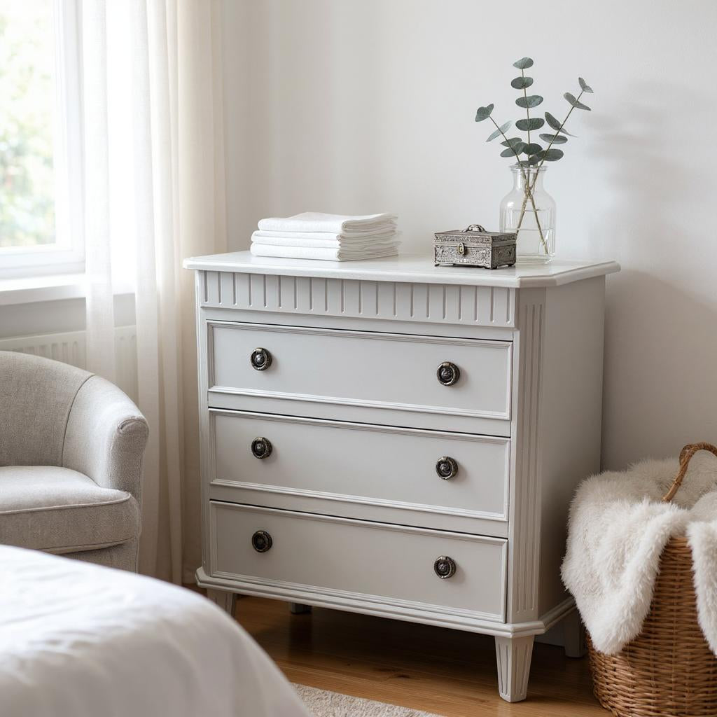 68CM 3 DRAWER CHEST OF DRAWERS