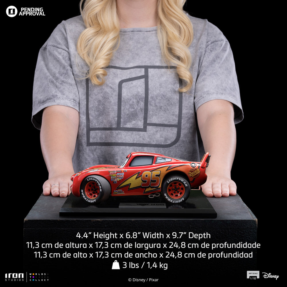 Statue Lightning Mcqueen - Cars - Art Scale 1/10 - Iron Studios