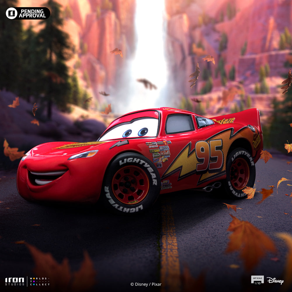 Statue Lightning Mcqueen - Cars - Art Scale 1/10 - Iron Studios