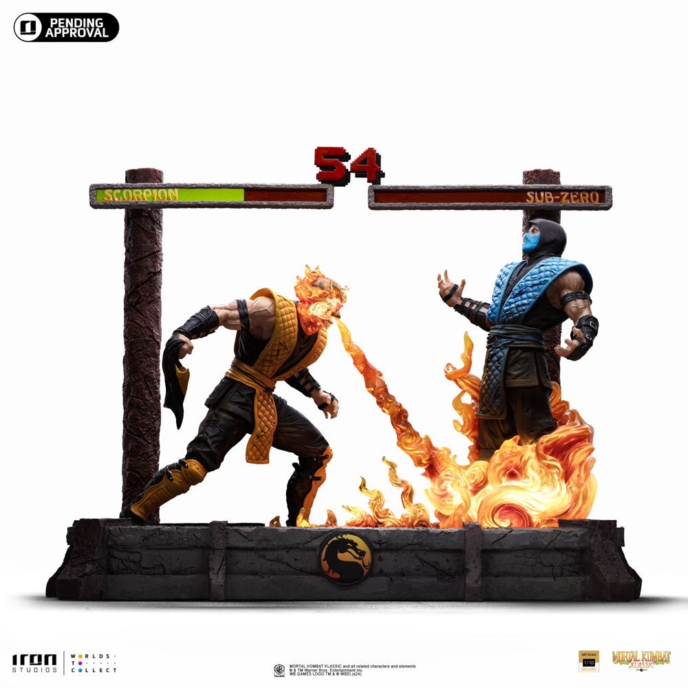 Statue Scorpion Fatality - Mortal Kombat - Art Scale 1/10 - Iron Studios