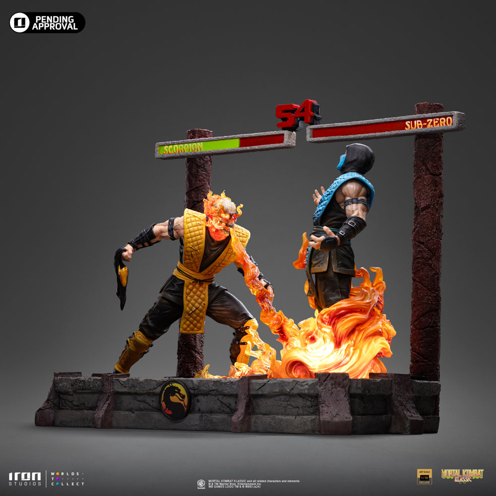 Statue Scorpion Fatality - Mortal Kombat - Art Scale 1/10 - Iron Studios