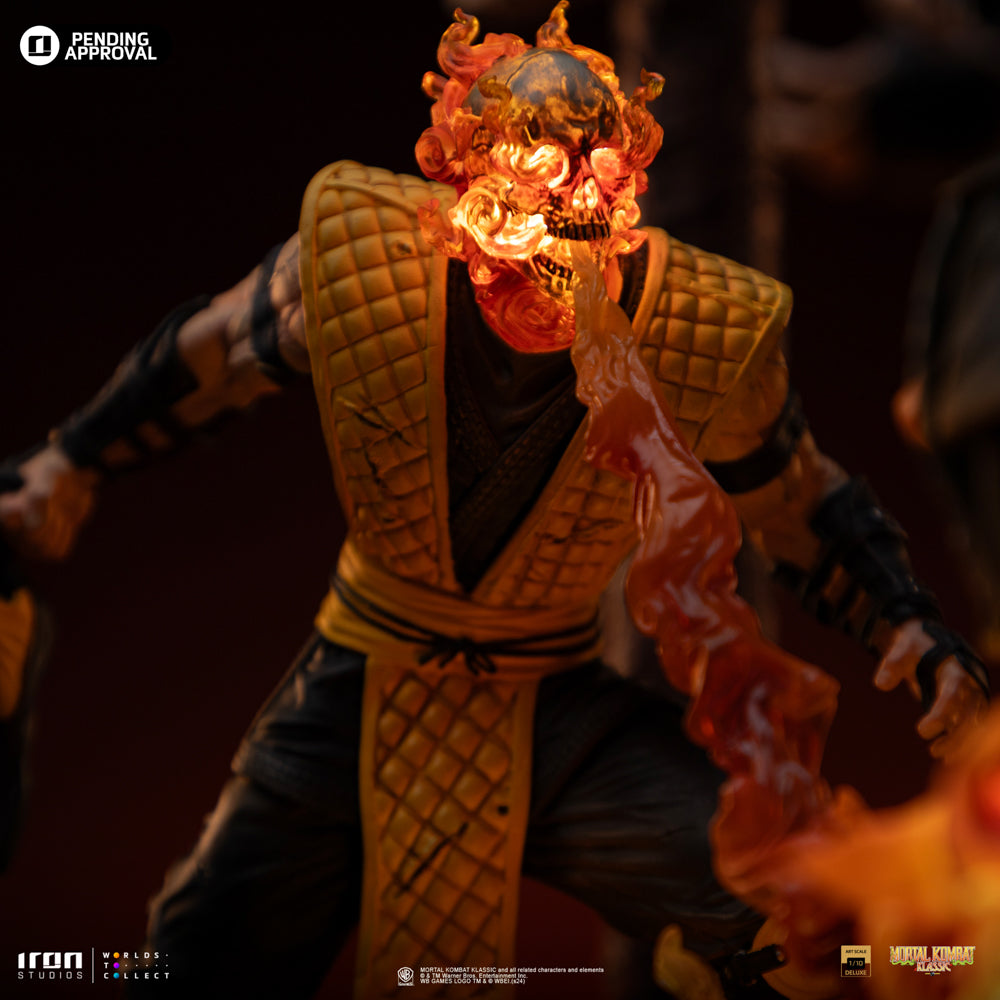 Statue Scorpion Fatality - Mortal Kombat - Art Scale 1/10 - Iron Studios