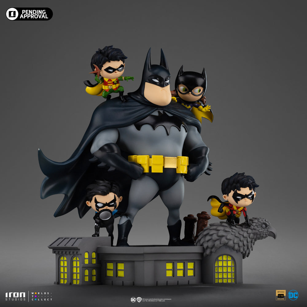 Statue Batman Family - DC Comics - Animated Icons - Iron Studios