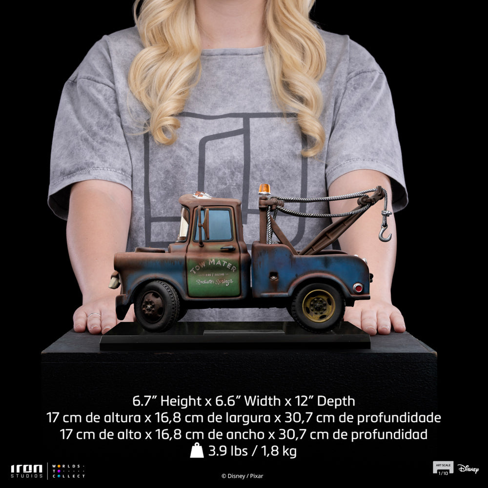 Pre-Order - Statue Tow Mater - Cars - Art Scale 1/10 - Iron Studios