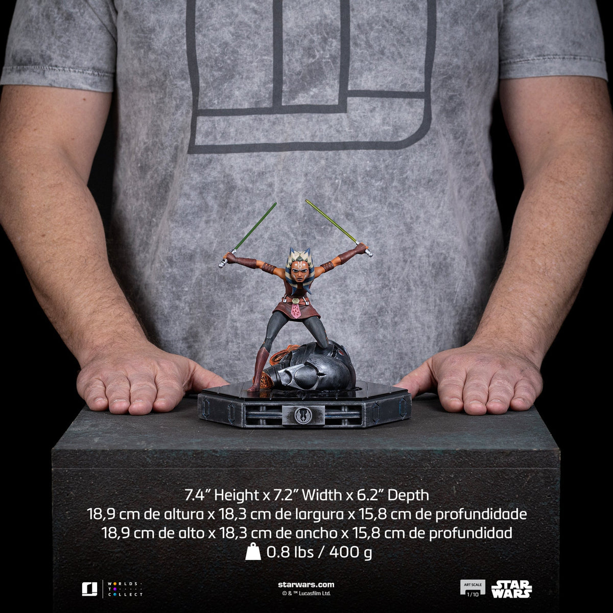 Pre-Order - Statue Ahsoka Tano - Star Wars: Clone Wars - Art Scale 1/10 - Iron Studios