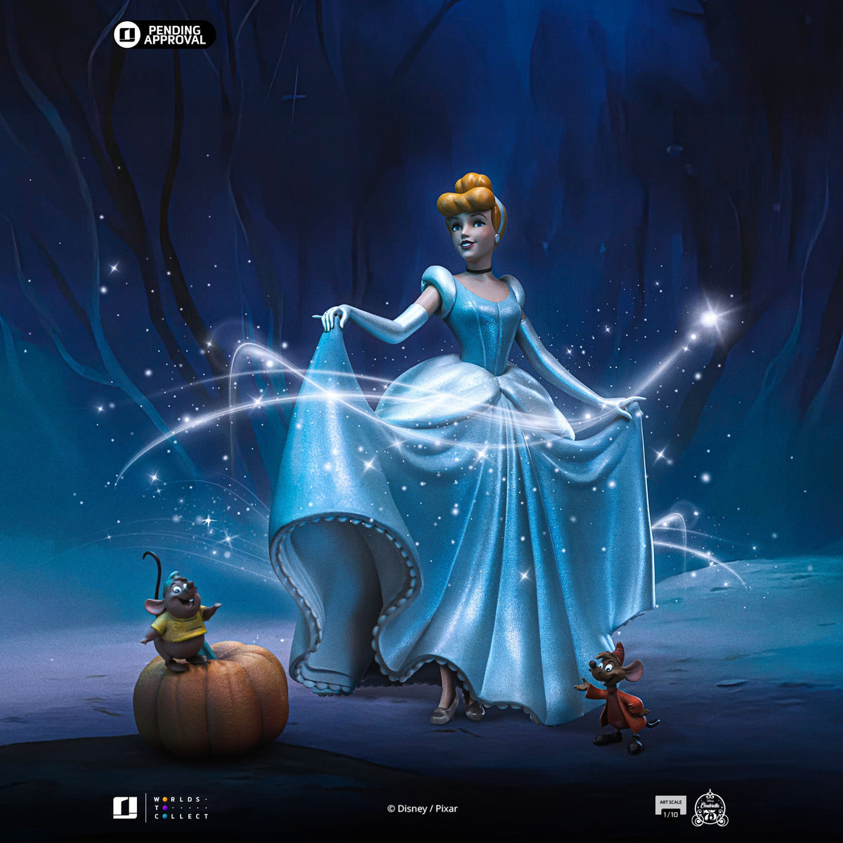 Statue Cinderella - Disney Classics - Art Scale 1/10 - Iron Studios
