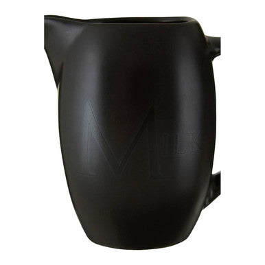 Milk Jug | Black Text
