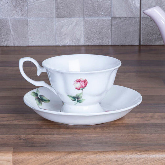 Cup and Saucer | Peony