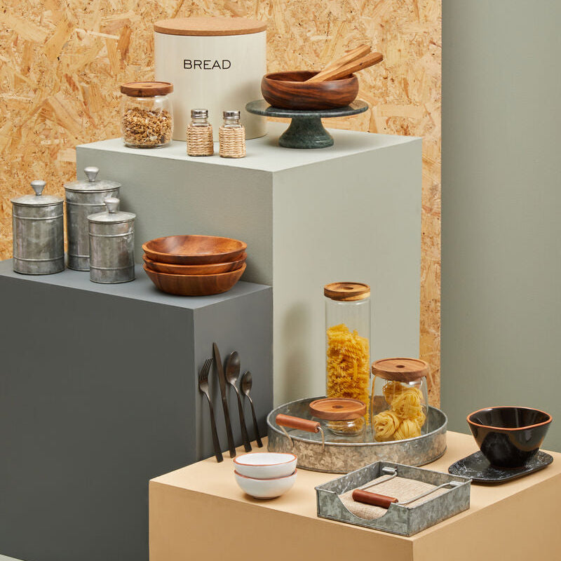 Calisto Black Glazed Terracotta Cereal Bowl